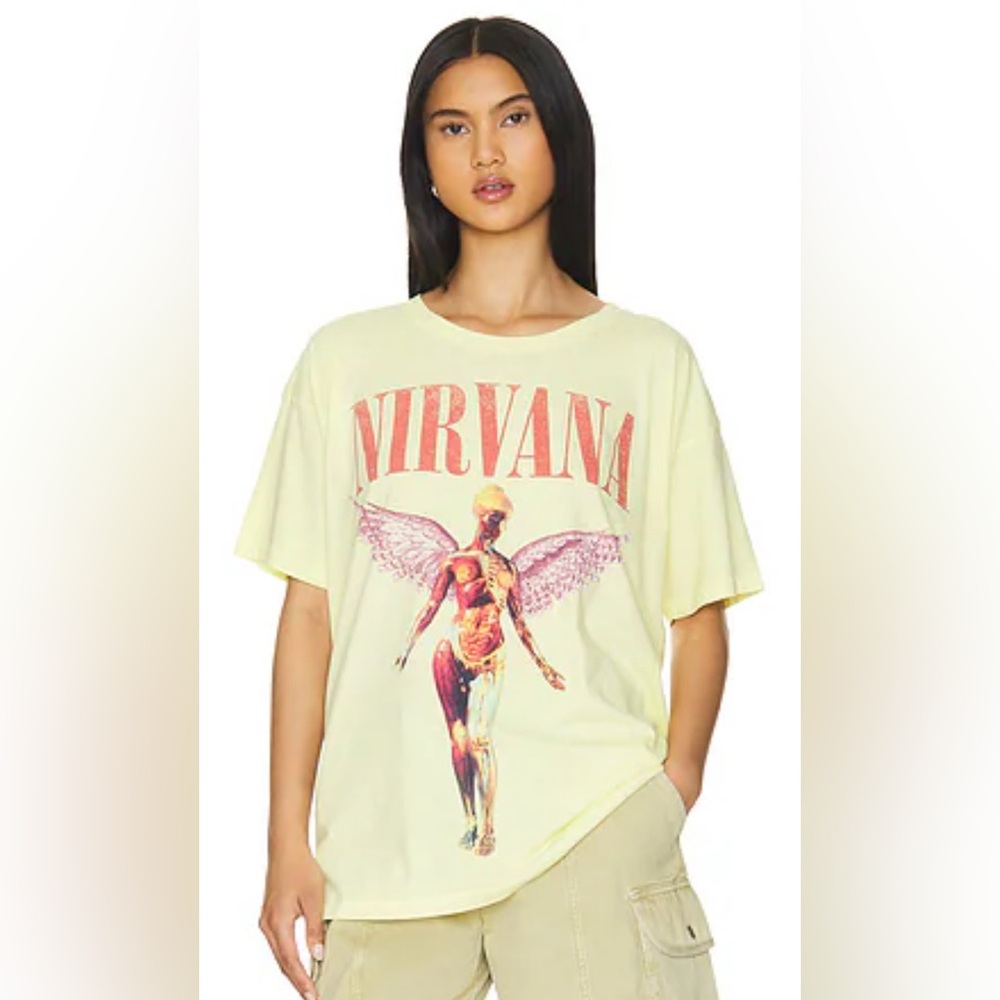 NWOT DAYDREAMER x Free People Nirvana In Utero Rt $98